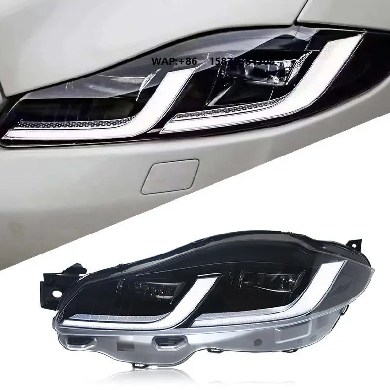 Suitable for 10-19 XJ XJL Headlight Assembly Modified Upgrade New Models High Configuration Full LED Headlight Assembly