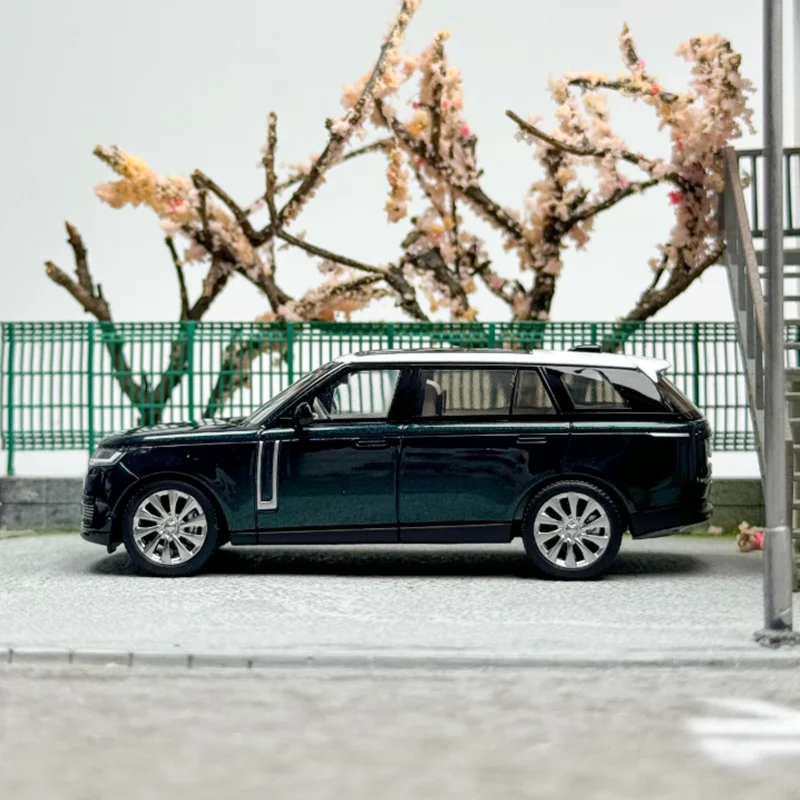 LCD دييكاست 1:64 مقياس الجيل الخامس SUV سبيكة محاكاة نموذج سيارة الكبار هواية جمع تذكارية عرض هدية عيد #4