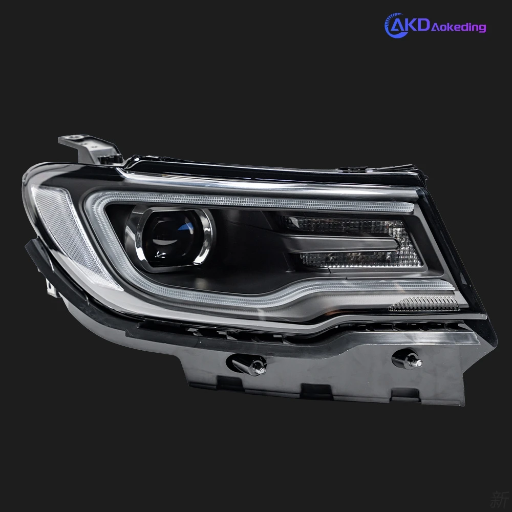 AKD Car Styling Head Lamp per Jeep Compass fari 2017-2018 New Compass LED Headlight LED DRL Hid Bi Xenon accessori Auto