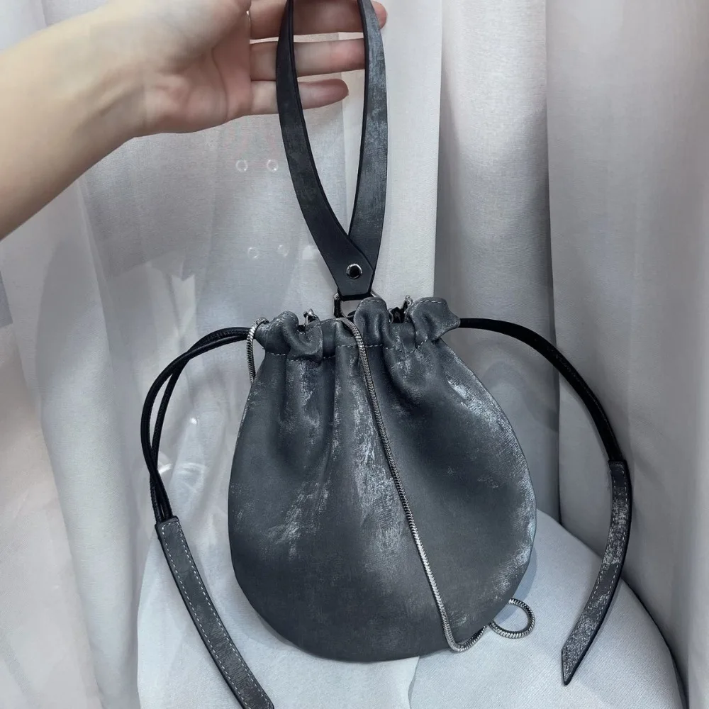 

Premium New Mini Classic Daily Versatile Fashion Chain Crossbody Versatile Simple Drawing Strap Handbag Bag Women