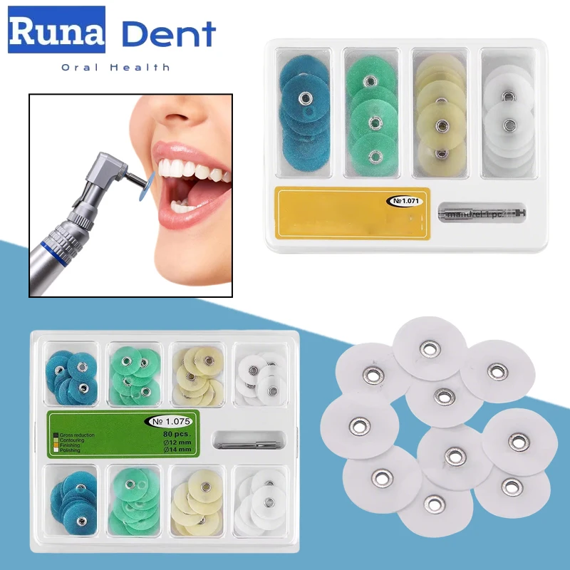 

Набор полировочных дисков для зубов (40/80 шт.): для грубой обработки, контурирования, с мандрелем и полосками, инструмент для отбеливания зубов