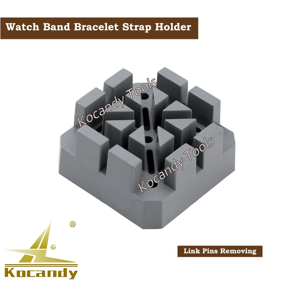 2 Pcs of Watch Band Bracelet Strap Holder Link Pins Remover Watchmaker Repair Kit Tool