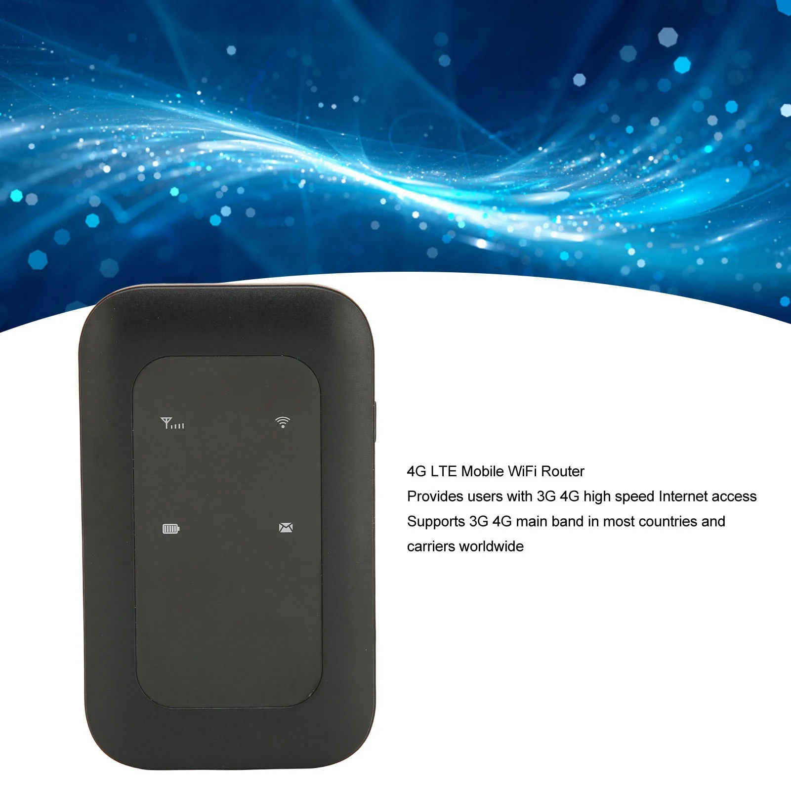Mobile WiFi Hotspot H806 4G Portable WiFi Multifunctional Card Inserted High Speed Mobile WiFi Hotspot for Car Outdoor Travel