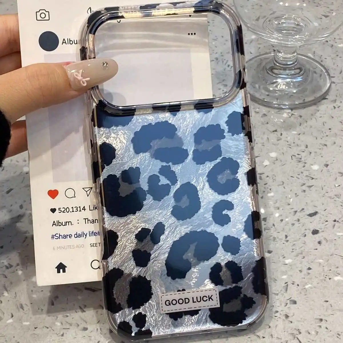 Luxury Leopard Print Design Phone Case For iPhone 17 16 Pro 