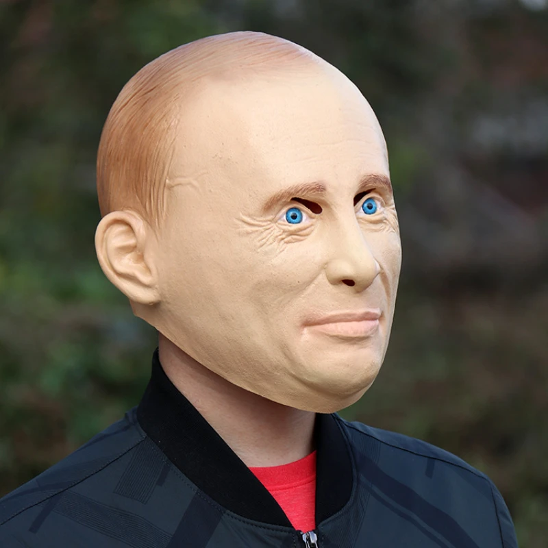 Halloween Latex Mask American Characters Adult Funny Headgear Cosplay Props American Russian Presidential Party Mask