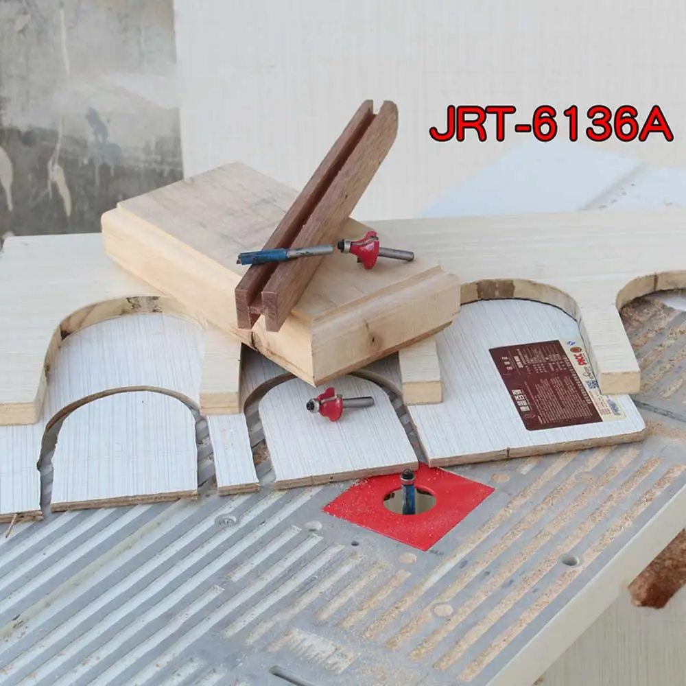 JRT-6136A Engraving Electromechanical Wood Milling Inverted Workbench Multifunctional Woodworking Trimmer Router Curve Saw Inver