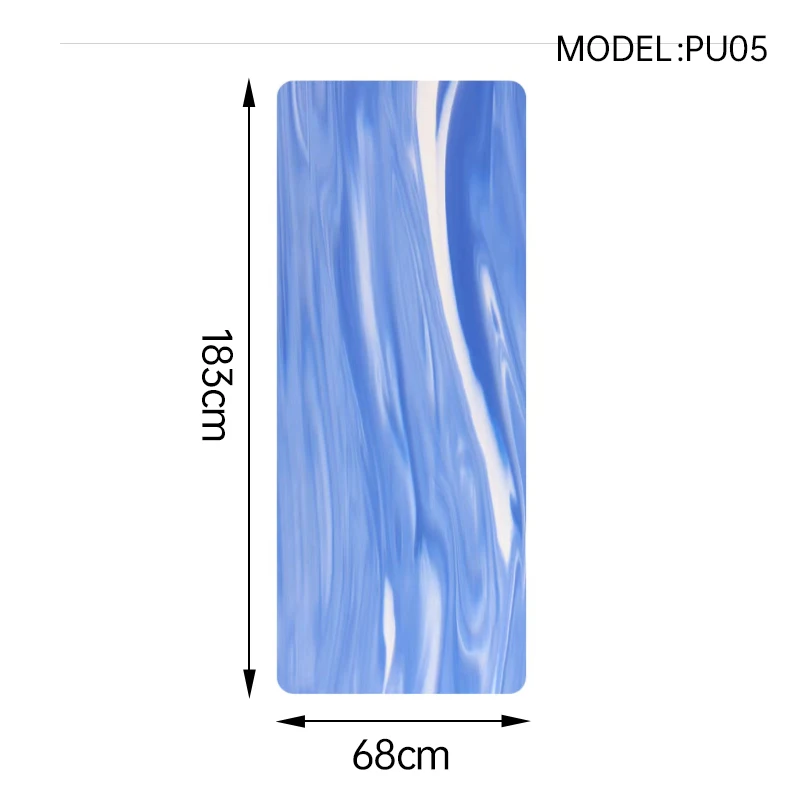 Yoga Pilates Mat 5mm Thickness High Quality with Personalized Logo Direct From Factory