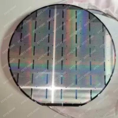 Semiconductor Silicon ChipSilicon Wafer 12 8 6 Inch CPU Technology Sense Decoration Birthday Gift Lithography Chip Circuit Chip