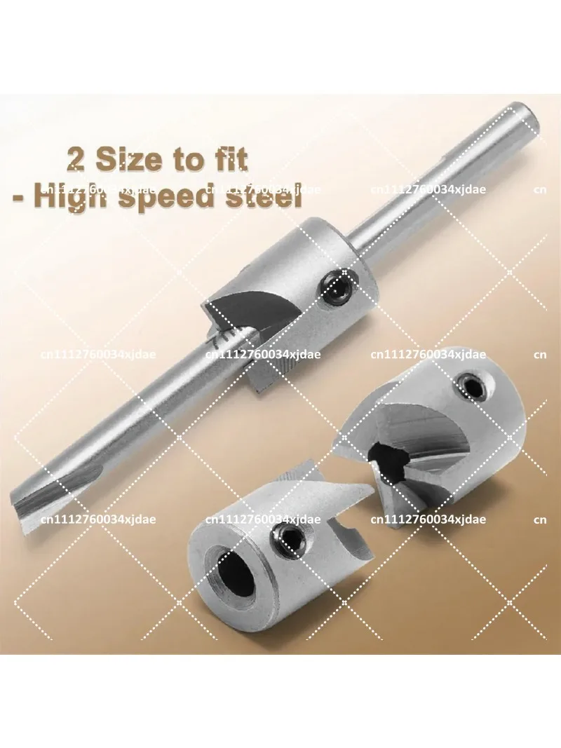 Pen Mill Set, Barrel Trimmer System for Pen Kits 7mm 8mm 3/8 Inch 27/64 Inch 10mm Pilot Shafts Woodworking