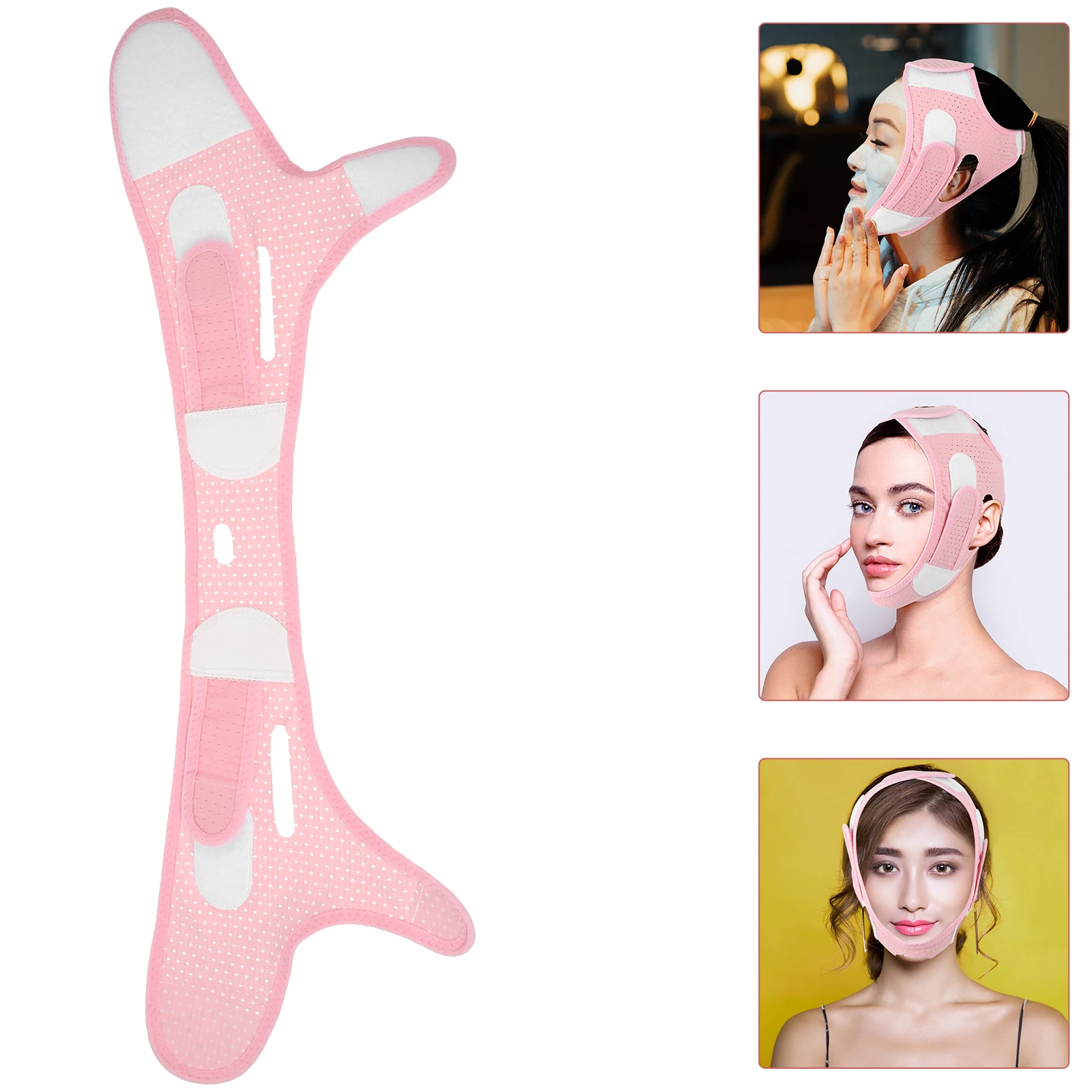 

Face Shaping Double Chin Lifting Slimming Strap Women Facial Lifting Mask Reusable Face-Lift Mask For Sleep Thin Face