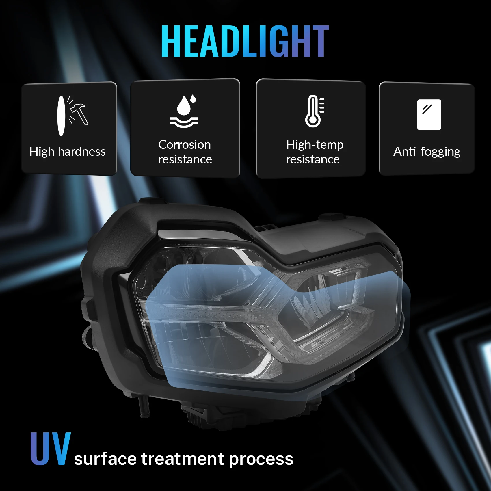Front Headlight Headlamp Assembly Fit For BMW F750GS F850GS 2018-2024 F800GS 2024-2025 F900GS Adventure 2023-2025 Motorcycle