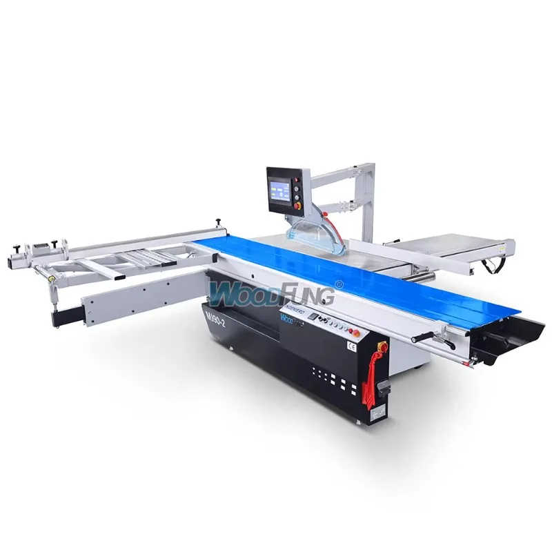 Automatic  Panel Saw MJ90-2 Heavy  Woodworking Machine with Digital Display and Electric Lifting  MJ90-2 Precision