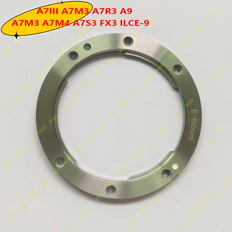98% New Original for Sony A7M3 A7M4 A7S3 FX3 ILCE-9 A7III A7M3 A7R3 A9 Body Mount E-mount Bayonet Interface Ring