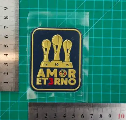 แพทช์ฟุตบอล CA AMOR ET3RNO 14 15 16 TRICAMPEON แพทช์ฟุตบอล 2025 รีดติดด้วยกาว คุณภาพสูง CA A24