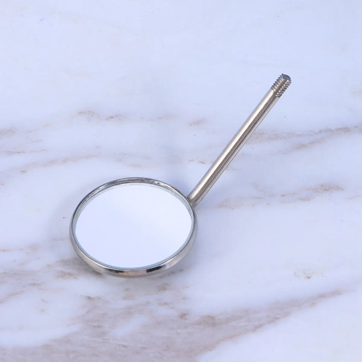 

10Pcs Mouth Mirror Inspection Tool Stainless Steel High Pressure Professional Examination Mirror 22Mm