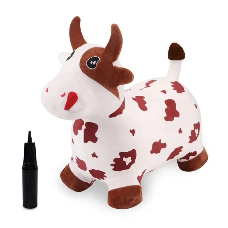 

Environmentally friendly plastic cute toy jumping inflatable animal inflatable rabbit hopper toddler