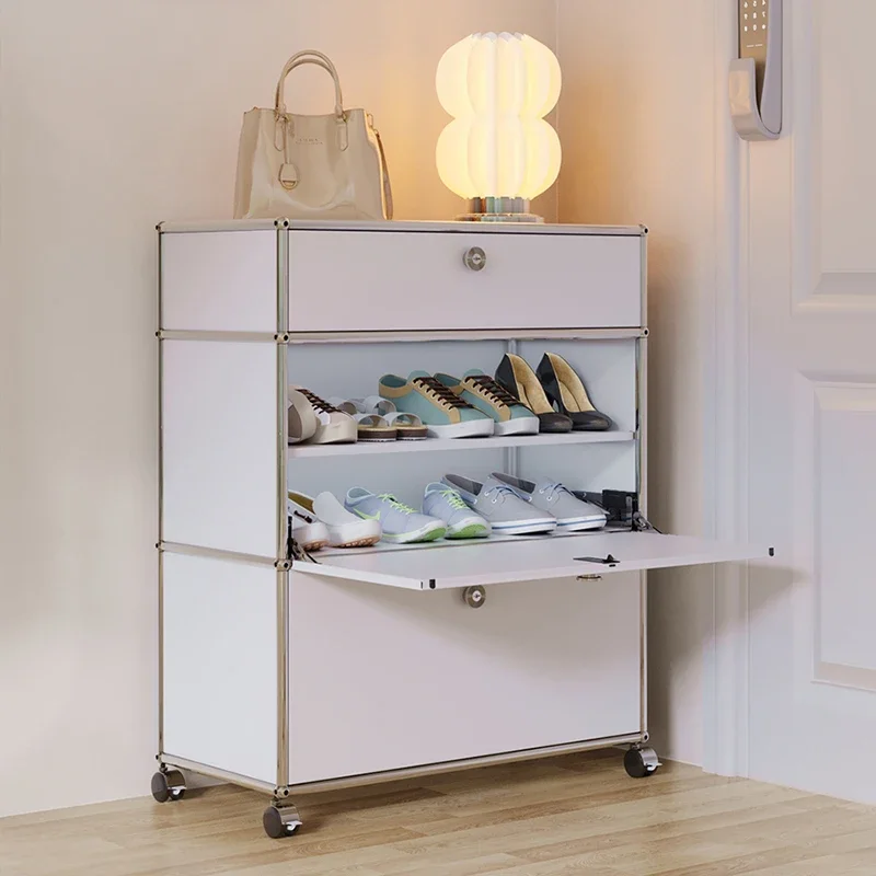 Ergonomic Space Saving Shoe Cabinet Drawer Multi Layer Boots Modern Shoe Cabinet Indoor Show Trendy Zapatero Lounge Furniture
