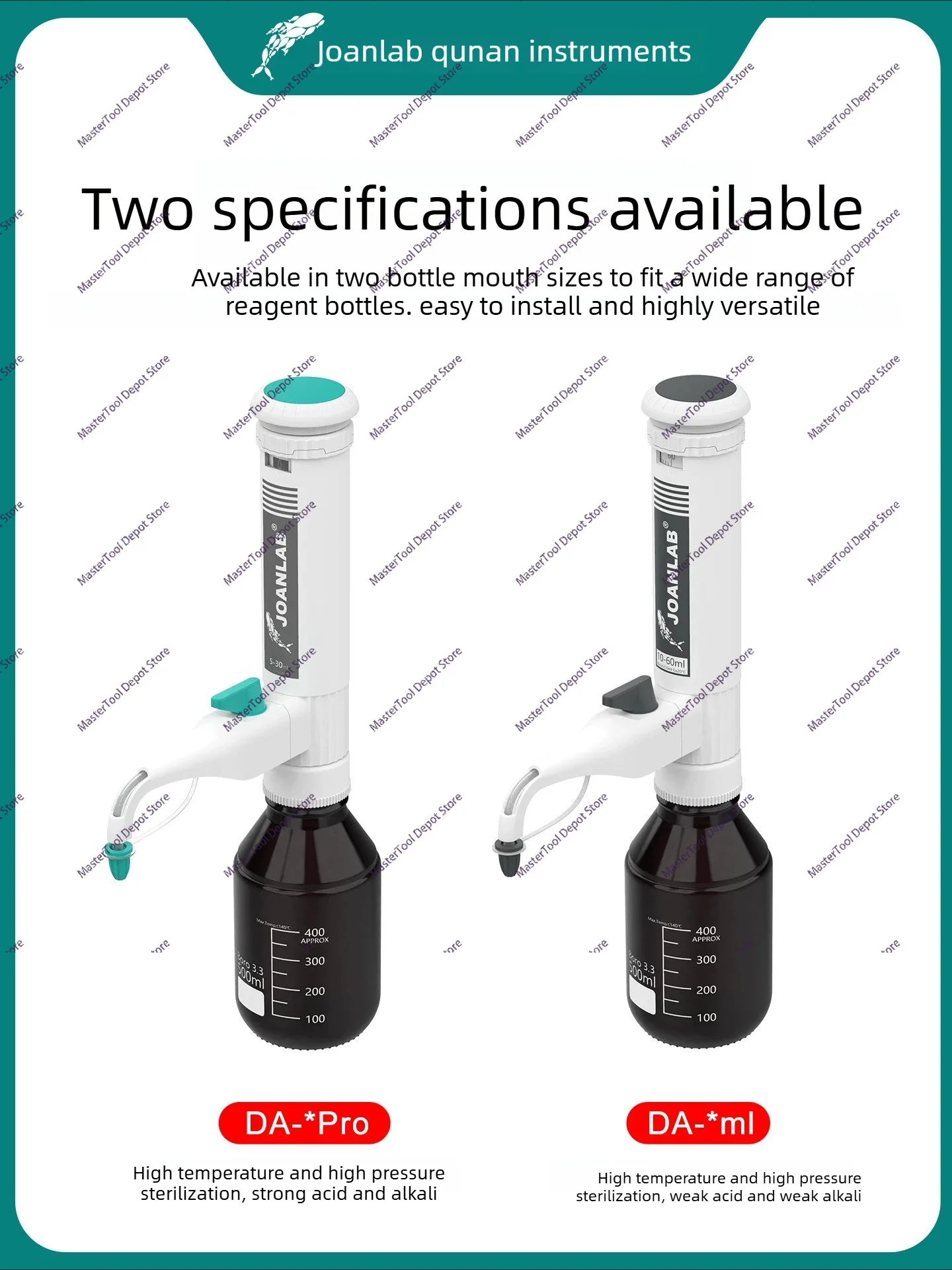 Bottle Mouth Separator, Adjustable Quantity, High Temperature, High Pressure, Acid and Alkali Resistant