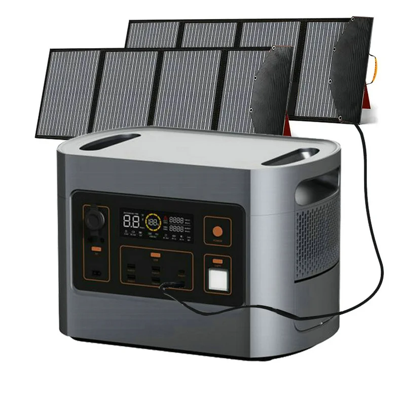 Solar Power Bank Charger Station portable energy storage power station for outdoor scenarios