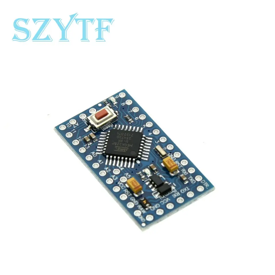 Pro Mini 328 Mini 3.3V/8M 5V/16M ATMEGA328 ATMEGA328P-AU 3.3V/8MHz 5V/16MHZ For Arduino