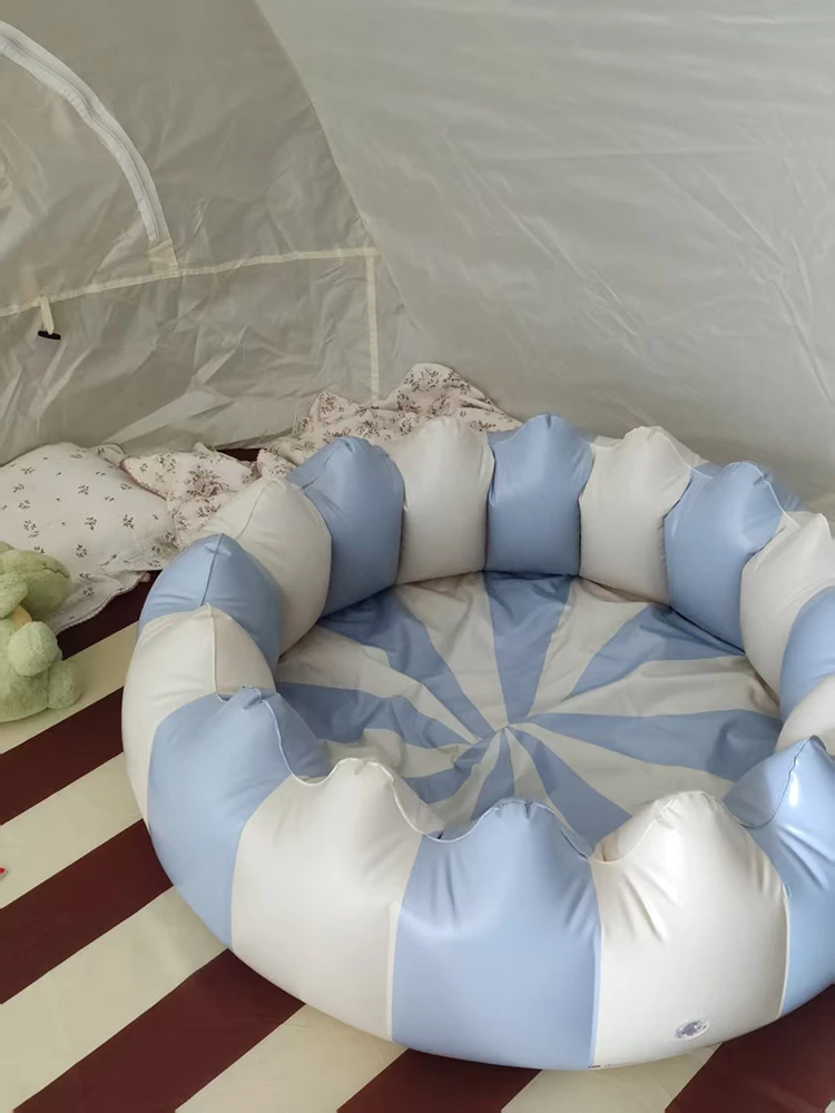 قطر 90 سنتيمتر نفخ حفرة كرات بركة ألعاب الأطفال موضة ريترو سميكة المحمولة حمام سباحة لعب للأطفال لعبة الصيف #3