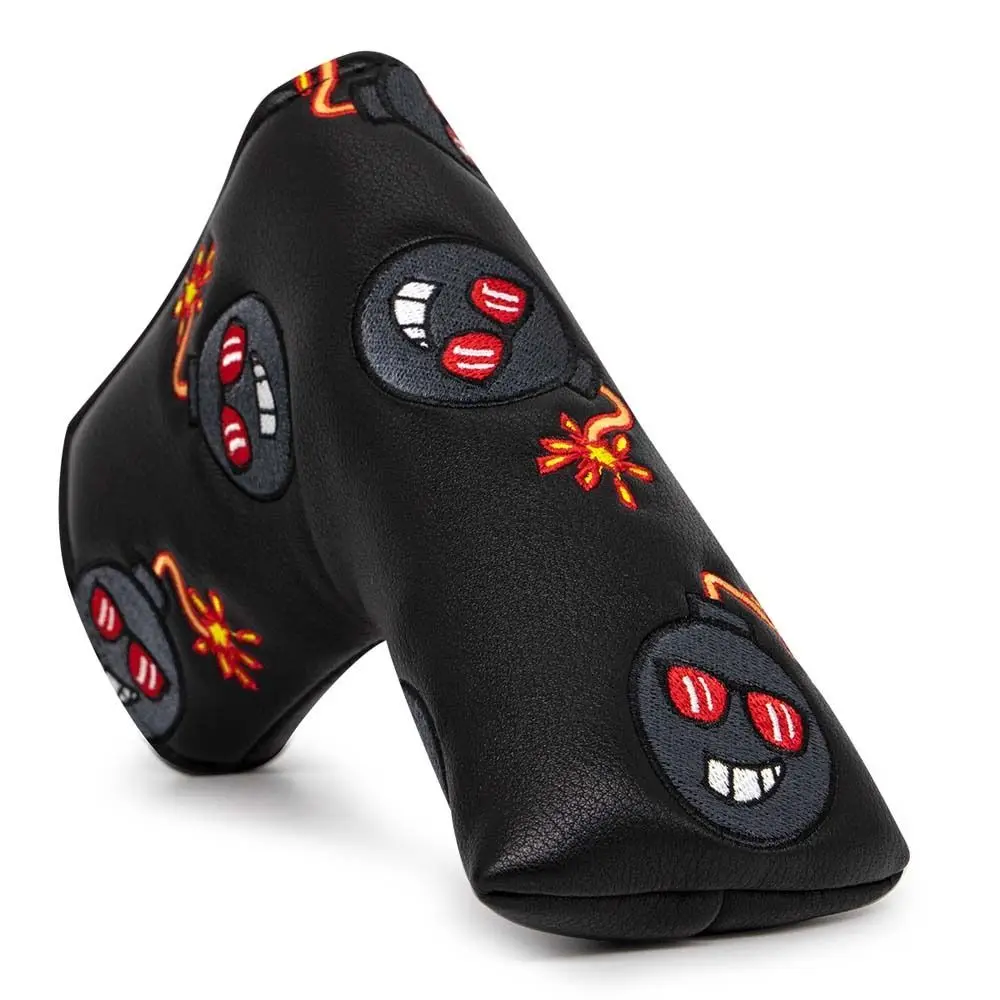 Golf Mallet Putter Cover Putter Headcover Protector Case Bomb Golf Headcover Putter Protector Golf Club Head Cover Putter Cover