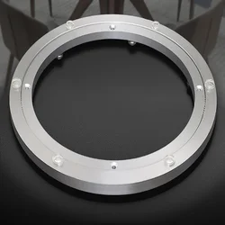Upgraded Dining Table Turntable Aluminum Alloy Thick And Durable Household Wooden Table Marble Glass Round Table Rotary Base