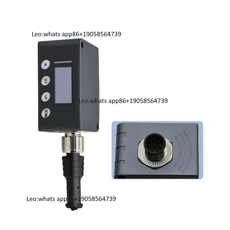 GLZ-D5MNUIR Distance Sensor NPN+Analog RS485 Output M12 Connector High-Precision 12-24VDC