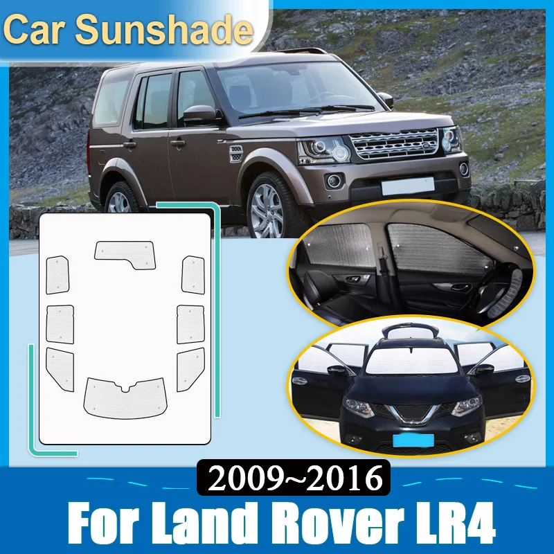 

For Land Rover Discovery 4 LR4 2009-2016 Car Sunshade Reflector Shade Visor Windshield Cover Heat insulation Auto Accessories