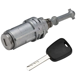 Front Left Door Lock Barrel With Keys Kit 9170.T9 Fit For Citroen C2 C3 1/MK1 2002-2010 Pluriel 2003-2010 9170T9