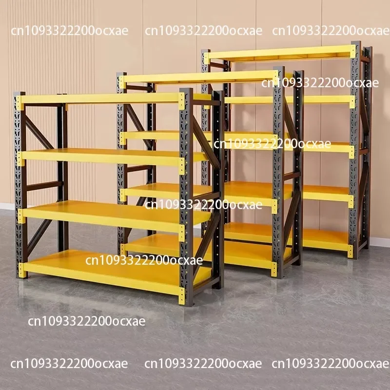 Industrial Metal Storage Shelving System Lightweight Adjustable Boltless Metal Shelving Unit for Corrosion Protection in