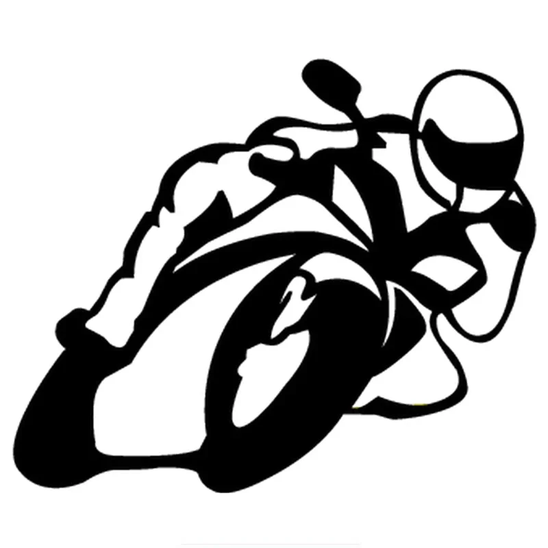 Car Sticker Motorcyclist on Board  Funny Car Decal Reflective Laser 3D Car Stickers Vinyl Car Styling,15CM*18CM