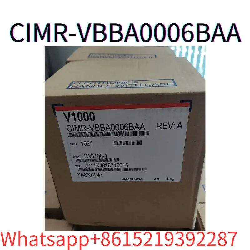 

Новый преобразователь частоты V1000 CIMR-VBBA006BAA V1000 0.75KW220V