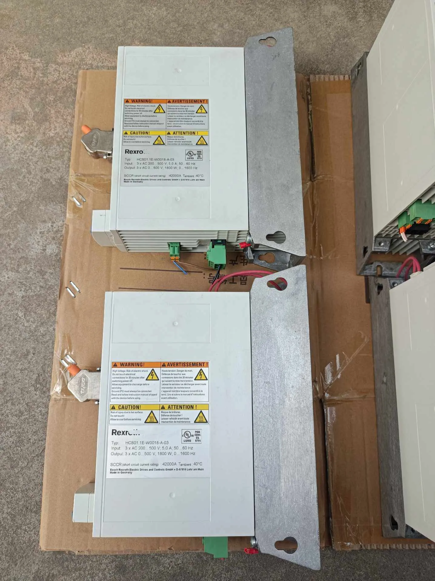 HCS01.1E-W0018-A-03-E-S3-EC-NN-NN-NN-FW Сервопривод для Rexroth