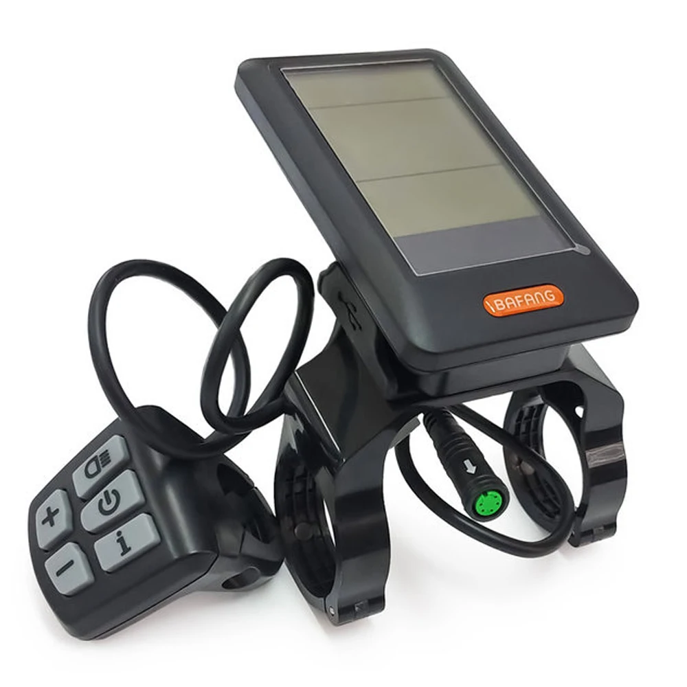 

Nulkomma Bafang DPC10 Electric Bicycle LCD Display Meter 5-pin Connector Ebike Speed Control Panel Ebike Conversion Kit