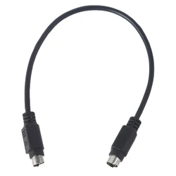 Cable de extensión macho a macho para PS2 PS/2, adaptador de conexión de ratón y placa base de 6 pines, 30cm