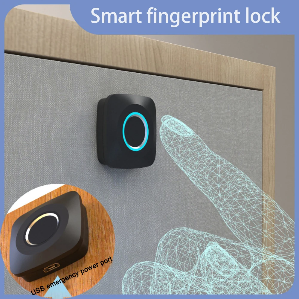 Xiaomi Intelligence serratura elettronica serratura senza chiave per cassettiera armadietto mobili impronte digitali Tuya APP sblocca Smart Lock