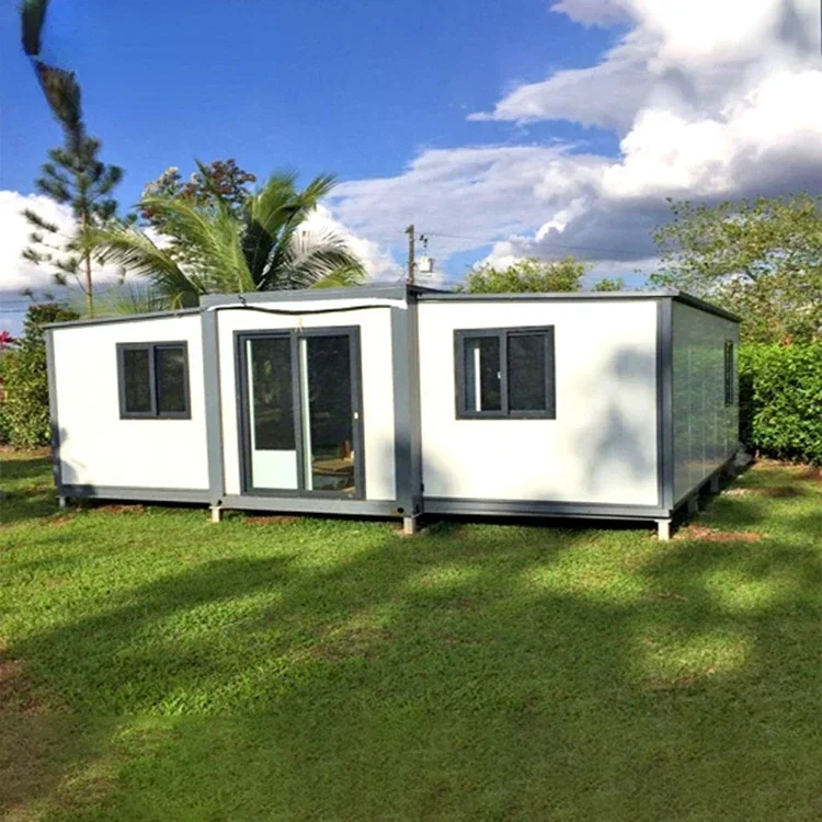 새로운 20피트 접이식 컨테이너 철골 구조 조립식 컨테이너 하우스 3베드룸 조립식 접이식 맞춤형 사무실