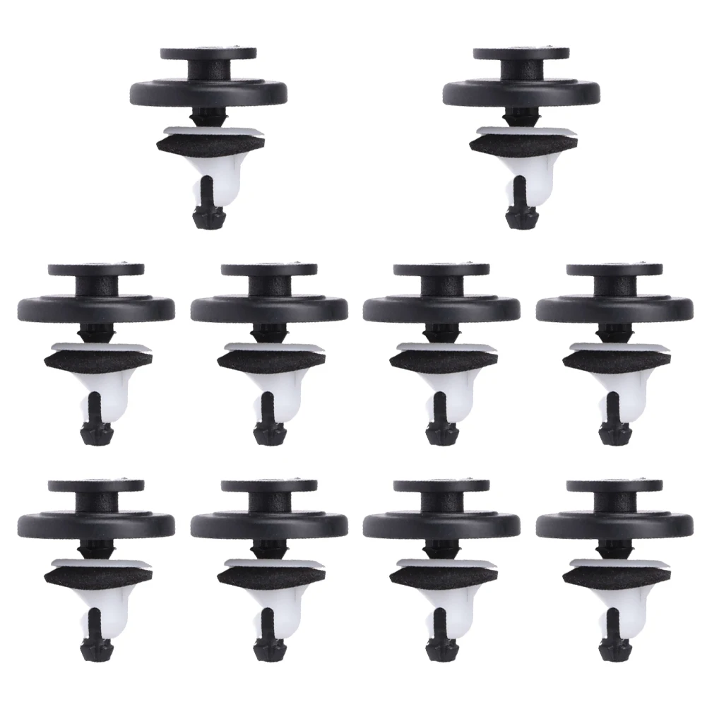 

10 шт. зажимы для спойлера задней двери 91513-T6A-003 для Honda для Civic для CR-V HR-V автоматический зажим для крепления бампера заклепка крыло фиксированный зажим