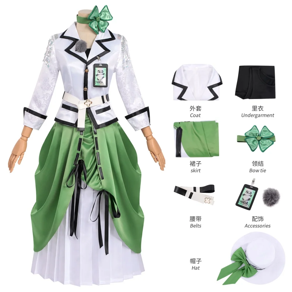 Game Identity V Bloody Queen Mary Cosplay Costume Bloody Queen Mary Cosplay Costume Wig Outfits Halloween Party Clothing