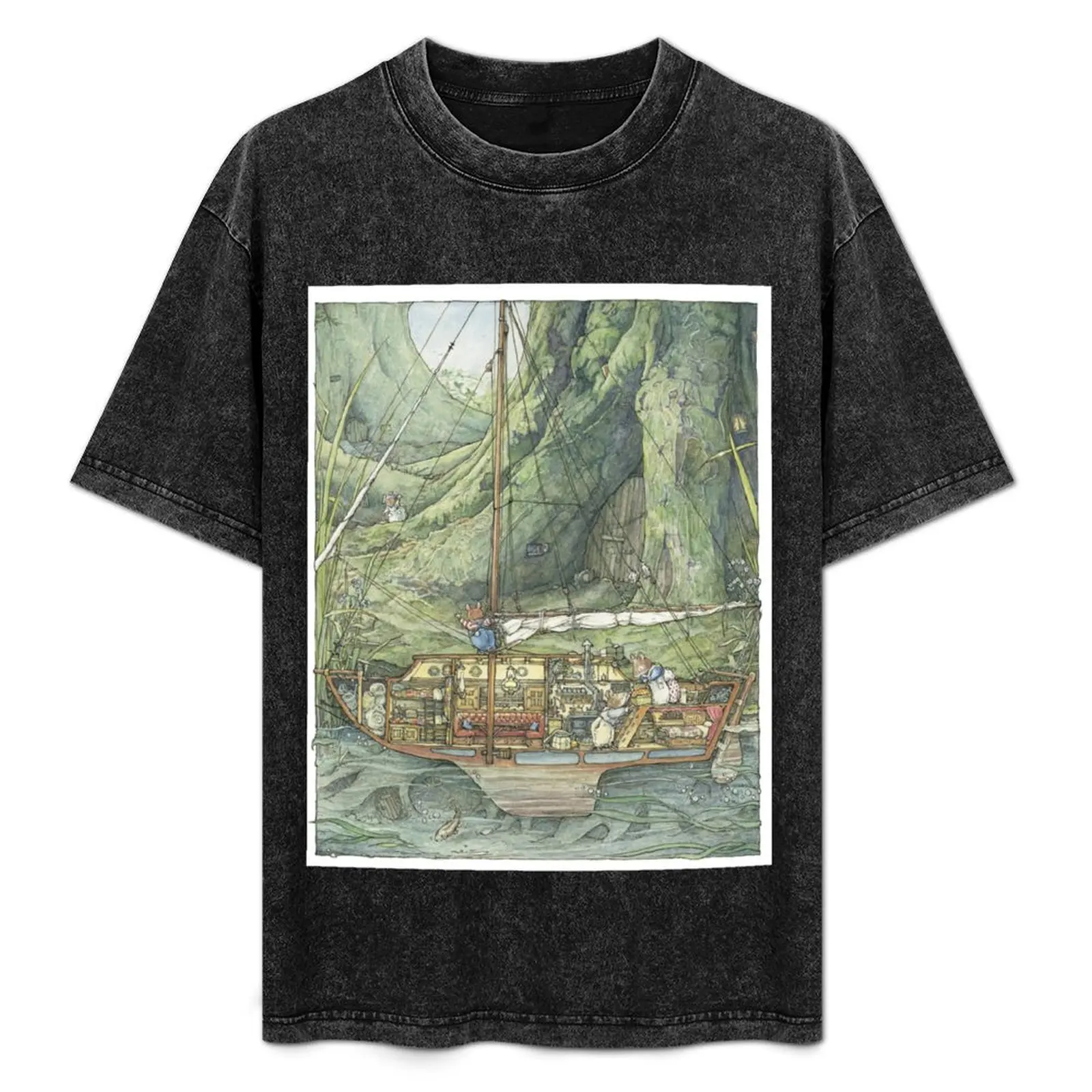 

Cutaway of Dustys Boat T-Shirt t shirts designer man t shirt heavy cotton man t shirts cotton anime shirts for man T-Shirt