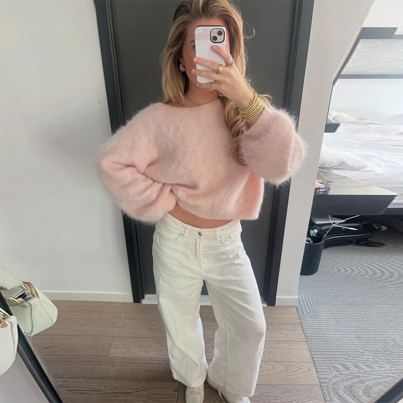 A pink