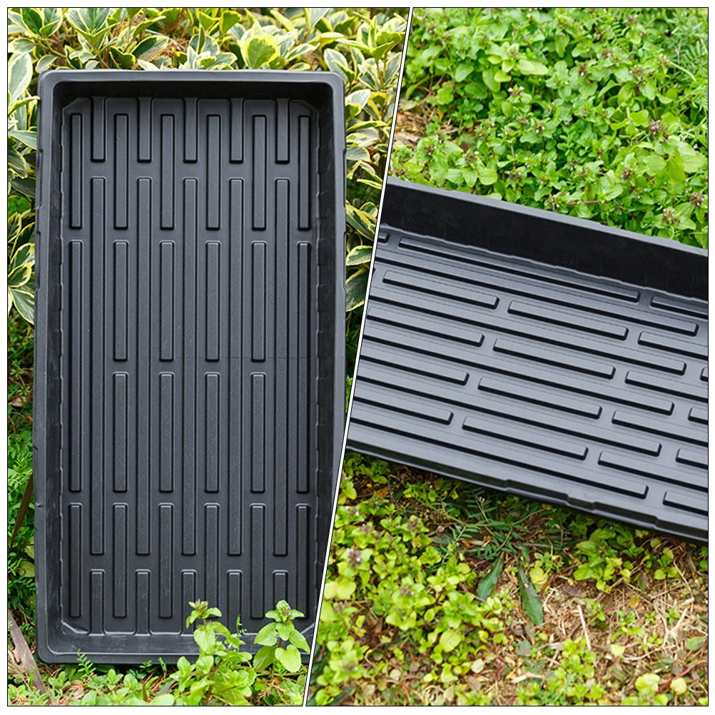 

3pcs Germination Tray Plant Growing Starter Seedling Container Gardening Tray For Greenhouse Vegetable Flower Nursery Transplant