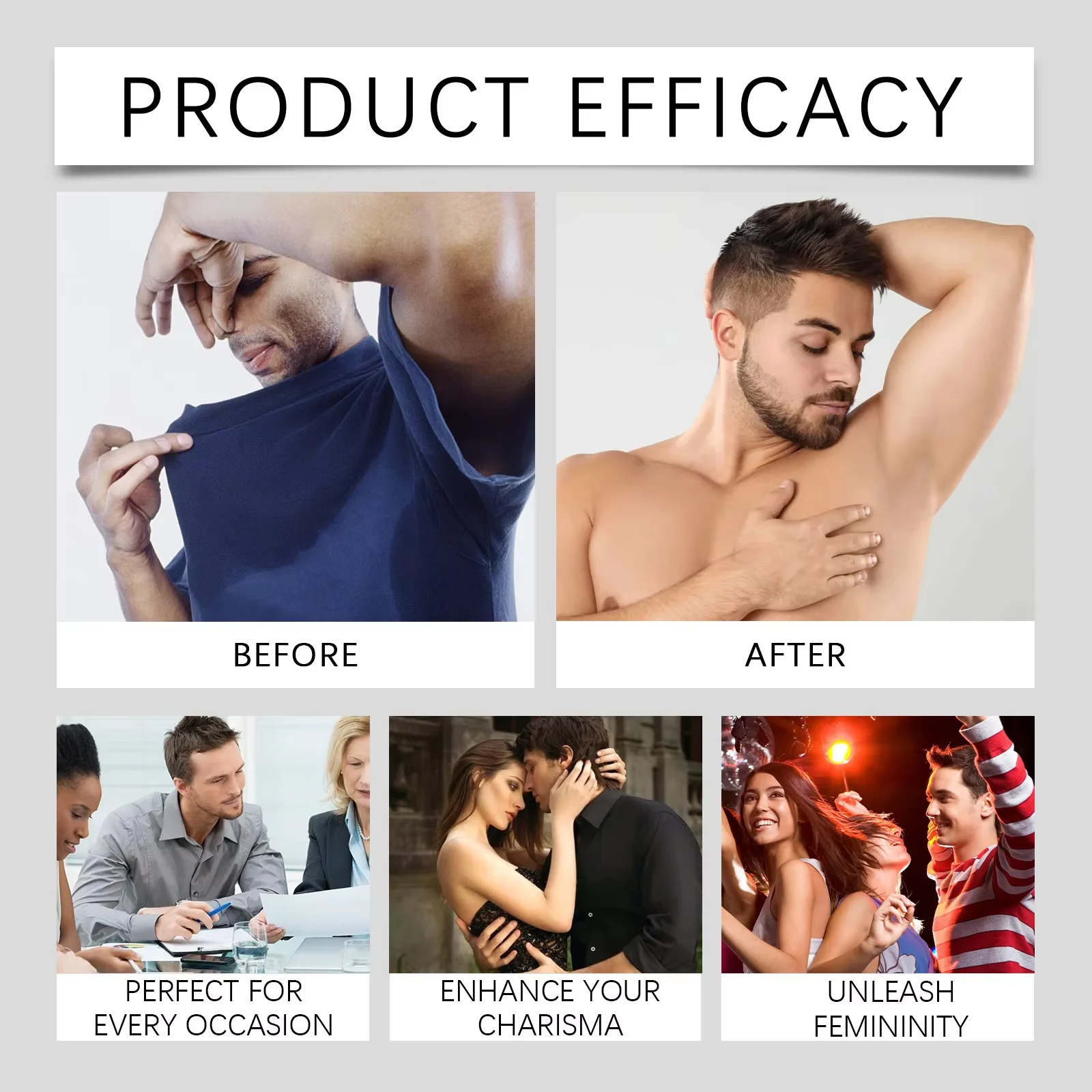 

East Moon Fruity Deodorizing Spray Sweat Eliminator Keep Refresh Odor Removal Reduce Body Bad Smell Man Underarm Deodorant Spray