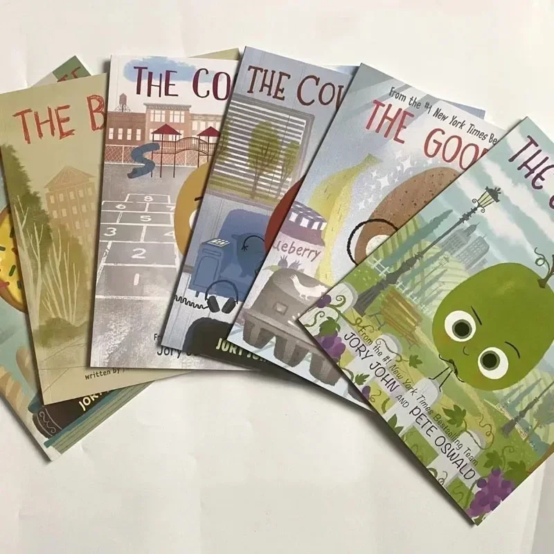 6 libri The Smart Cookie Bad Seed Good Egg divano Potato Cool Bean libro illustrato inglese libro di fiabe educazione per bambini lettura per bambini