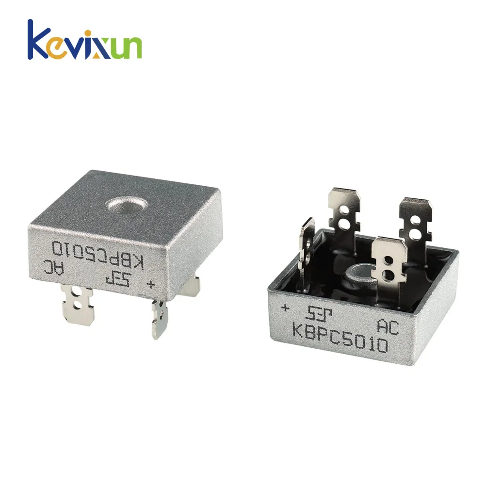 

5pcs/lot KBPC5010 Diode Bridge KBPC 5010 50A 1000V Diode Bridges Rectifier 5010 Power Rectifier Electronic Componentes Diode Kit