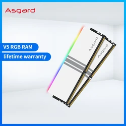 Asgard Valkyrie Series DDR4 RGB RAM  8GBx2 3200MHz 3600MHz RGB RAM Polar White ddr4 Memory Ram for Desktop