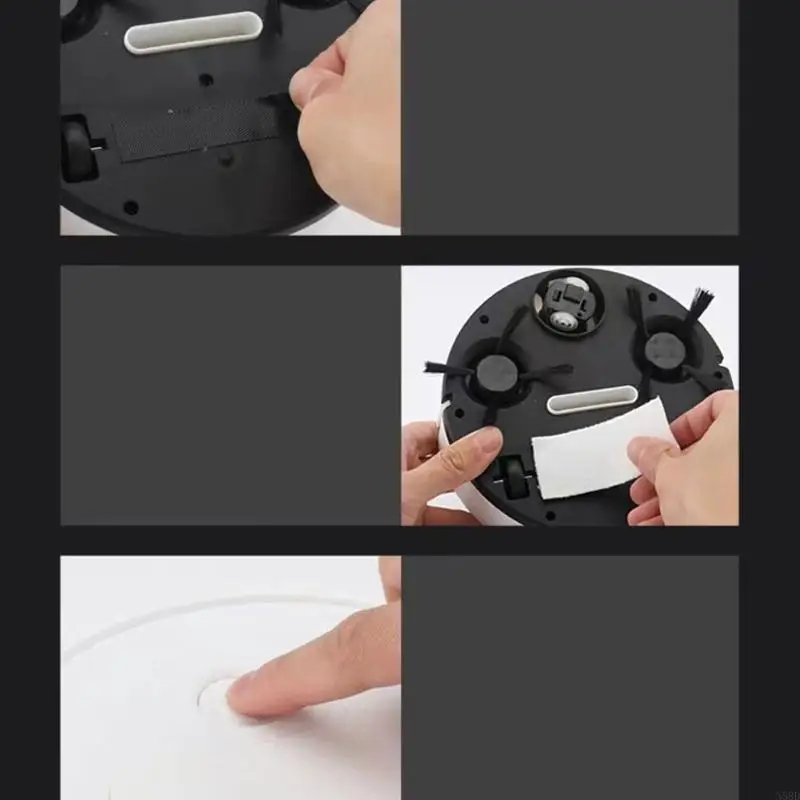 روبوت روبوت سجادة غبار ذكي آلية التنظيف التلقائي مكنسة كهربائية N58D