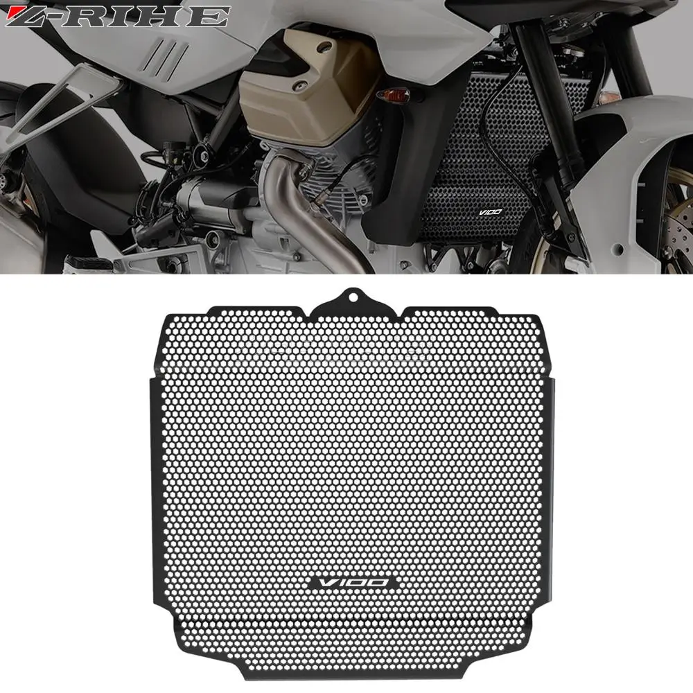 

Motorcycle For Moto Guzzi V100 V 100 Mandello MandelloS 2023 2024 Accessories Radiator Grille Guard Protector Cover Protection