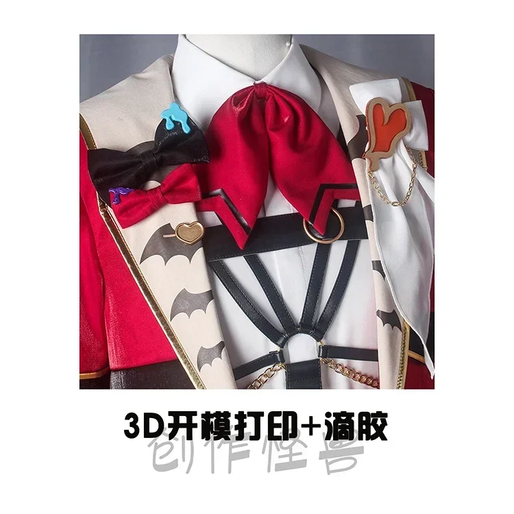 Game Ensemble Stars Sakuma Ritsu Cosplay Costume Anime Clothing Party Suit Coat Shirt Pants Hat Halloween Uniforms Custom Made